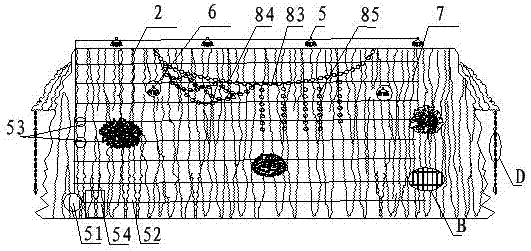 Large-size three-dimensional icicle landscape system