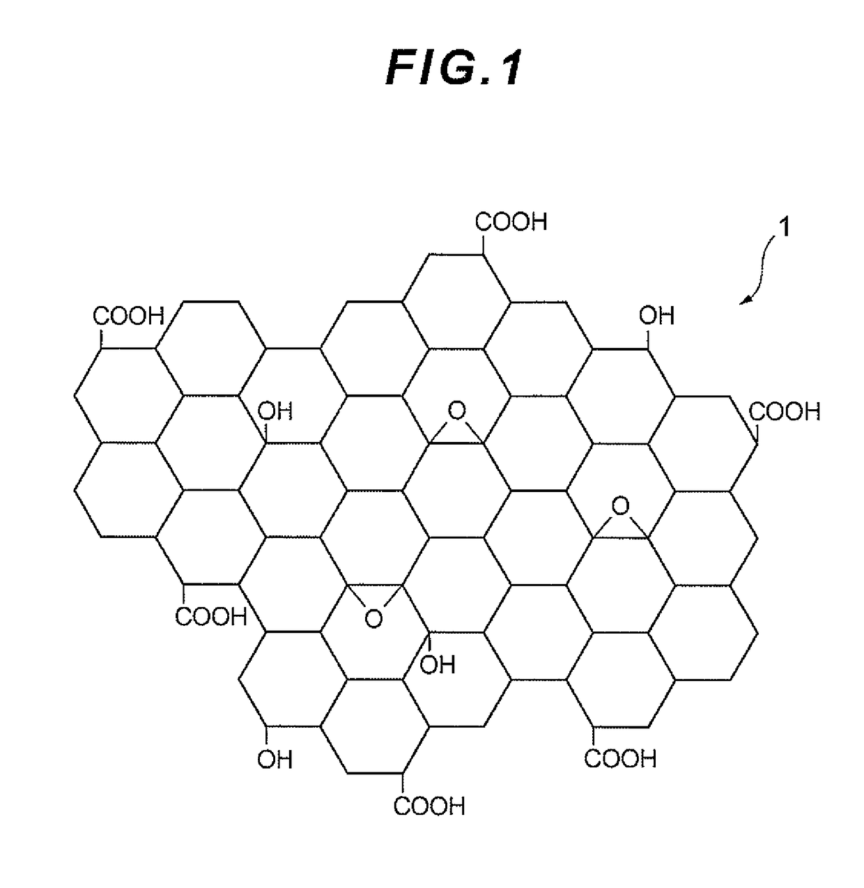 Graphene structure, method for producing the same, electronic device element and electronic device