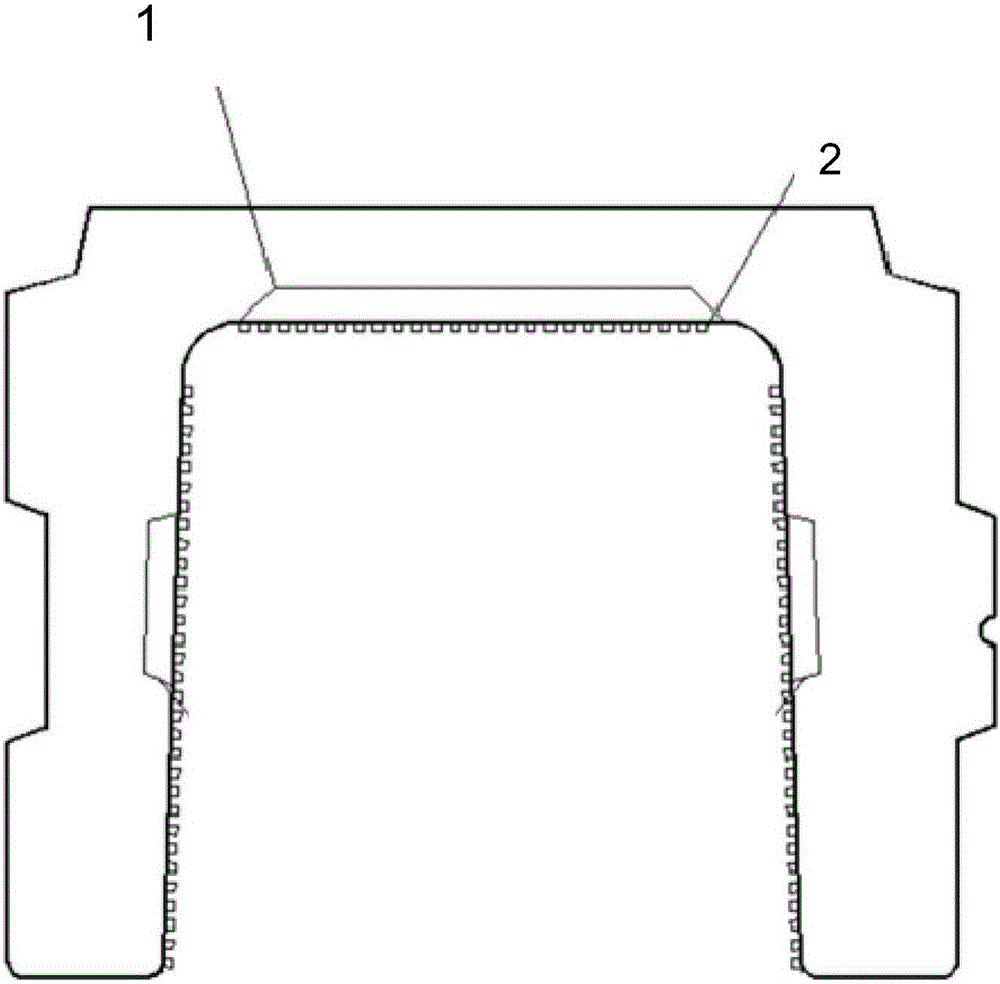 Eco-friendly method for prefabricated concrete trough type sheet pile