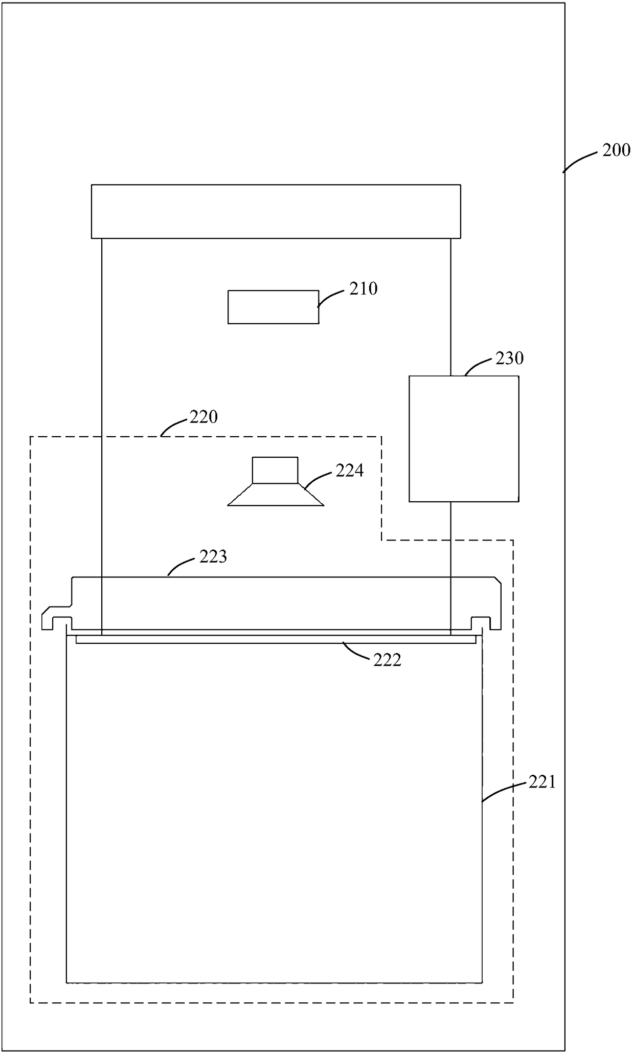 Automatic-continuous-printing light-curing 3D printing device, method and system