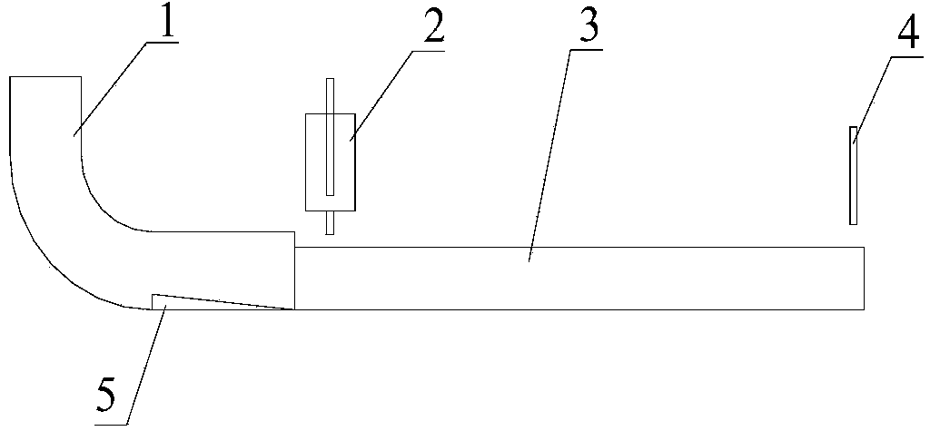 Solution type flow measuring device