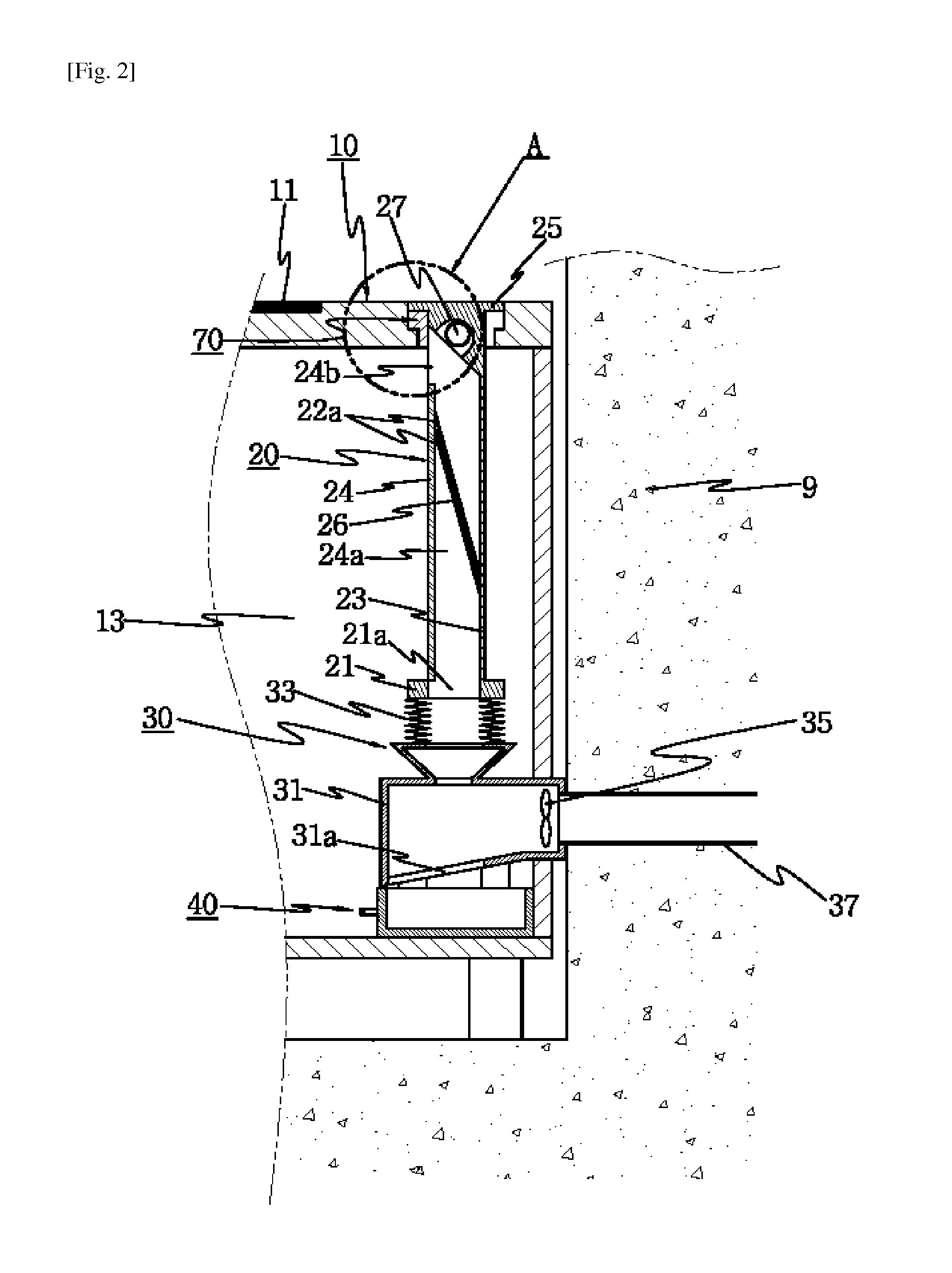 Induction ventilation system for air supply and exhaust