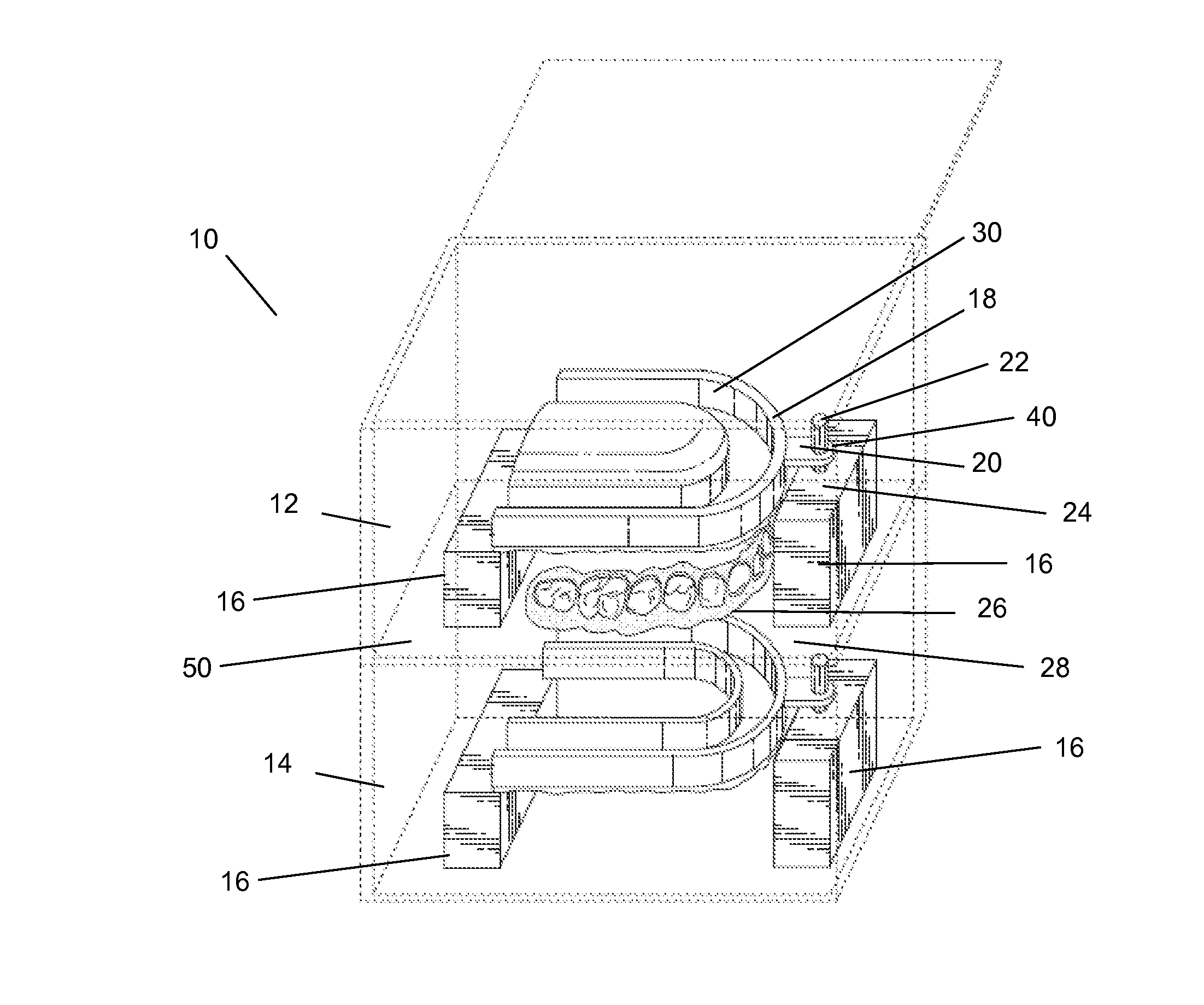 Devices and methods for shipping and analyzing dental impressions