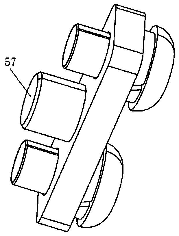 Refraction adjustment device for fundus camera and fundus camera