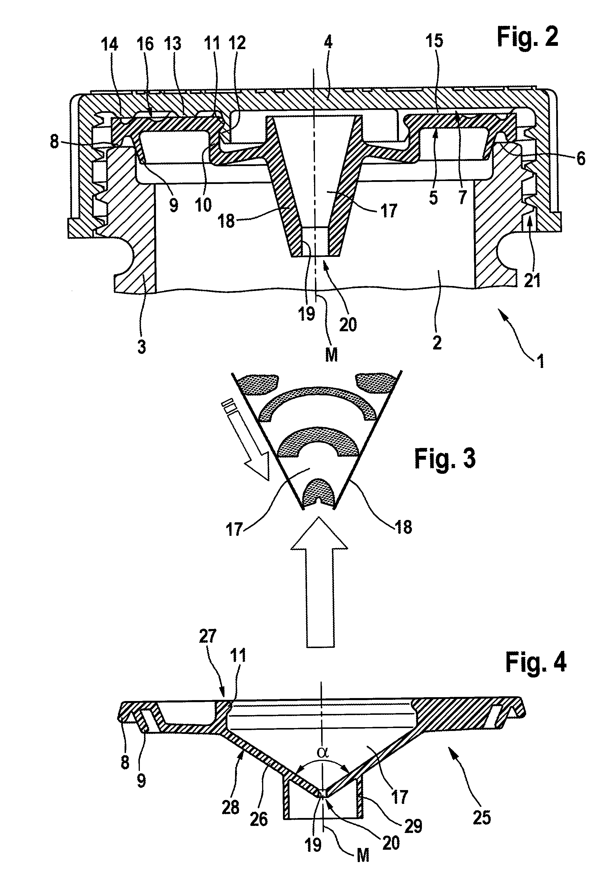 Container Comprising A Sealing Element