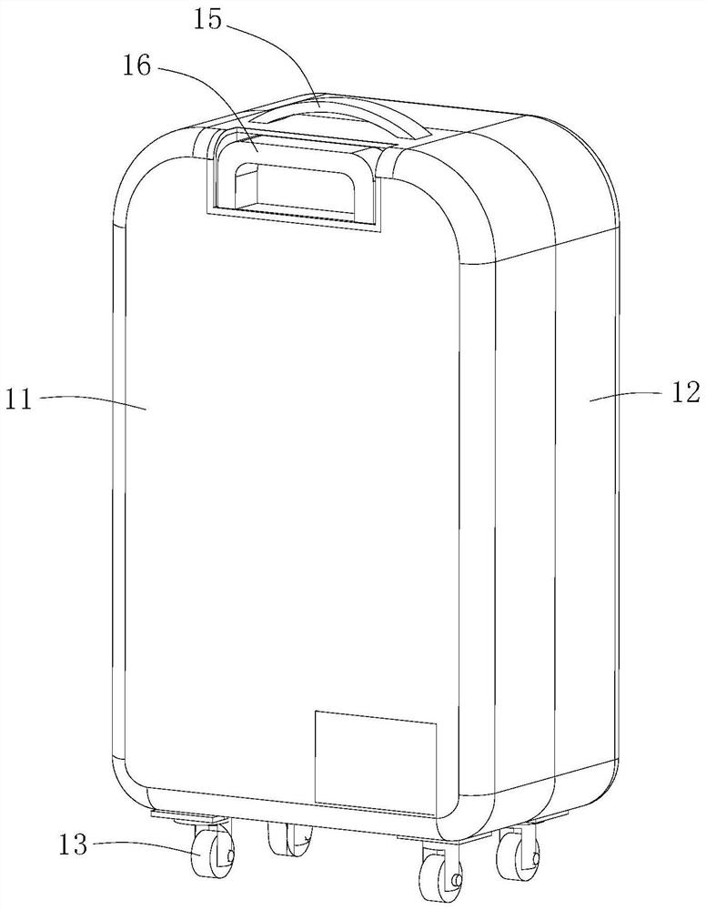 A travel-friendly suitcase