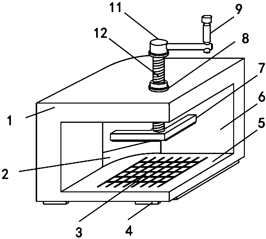 Chamfering device used for vehicle-mounted navigation display screen