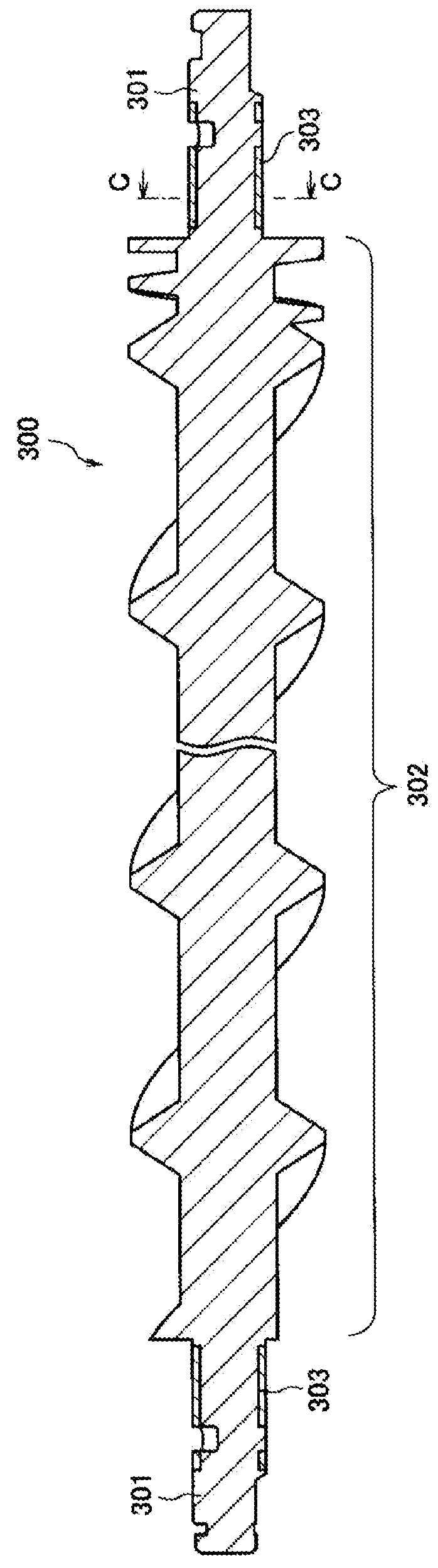 Toner conveying member, developing device, and image forming apparatus