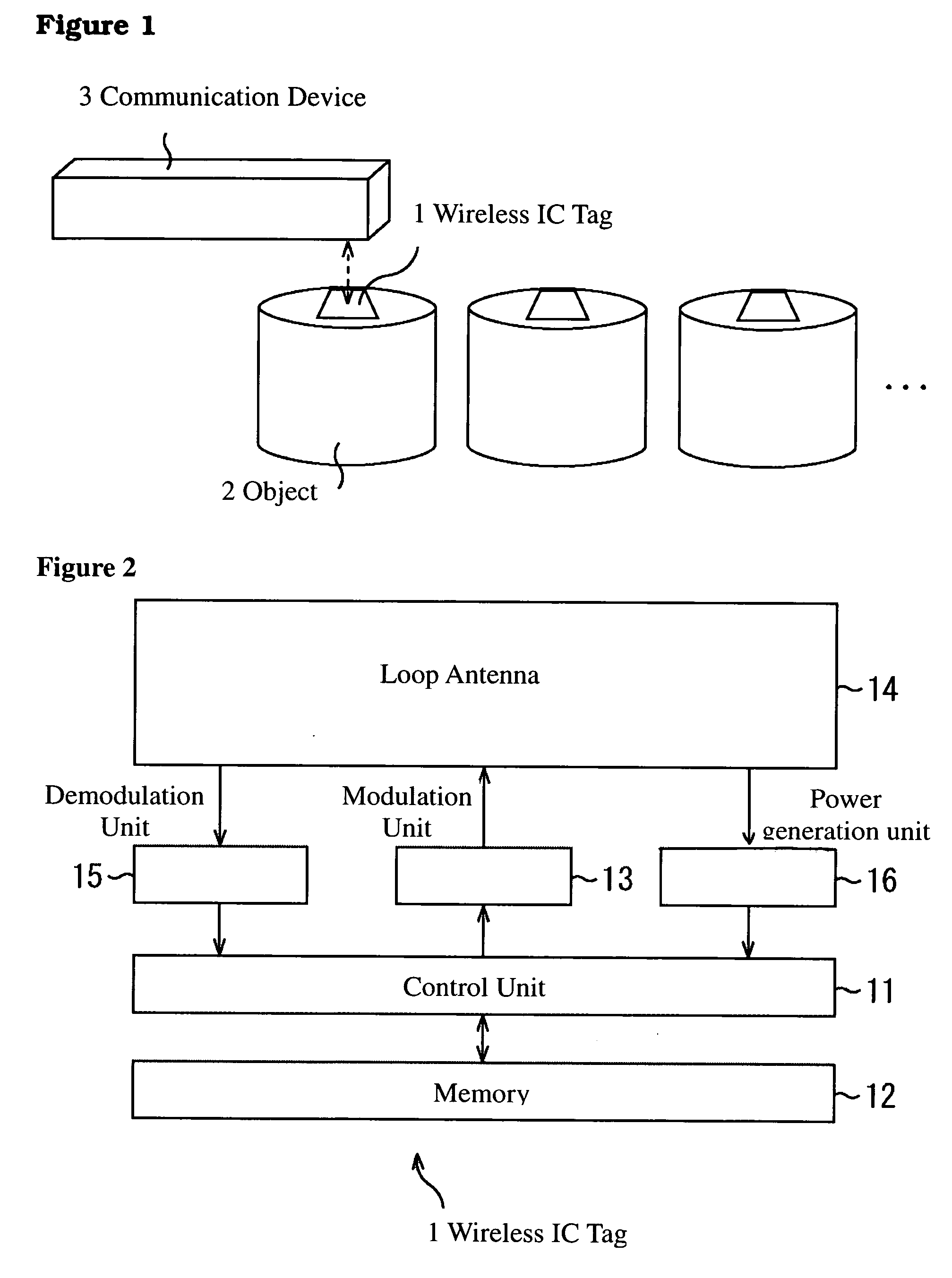 Identification tag, method of its attachment, and container with identification tag attached