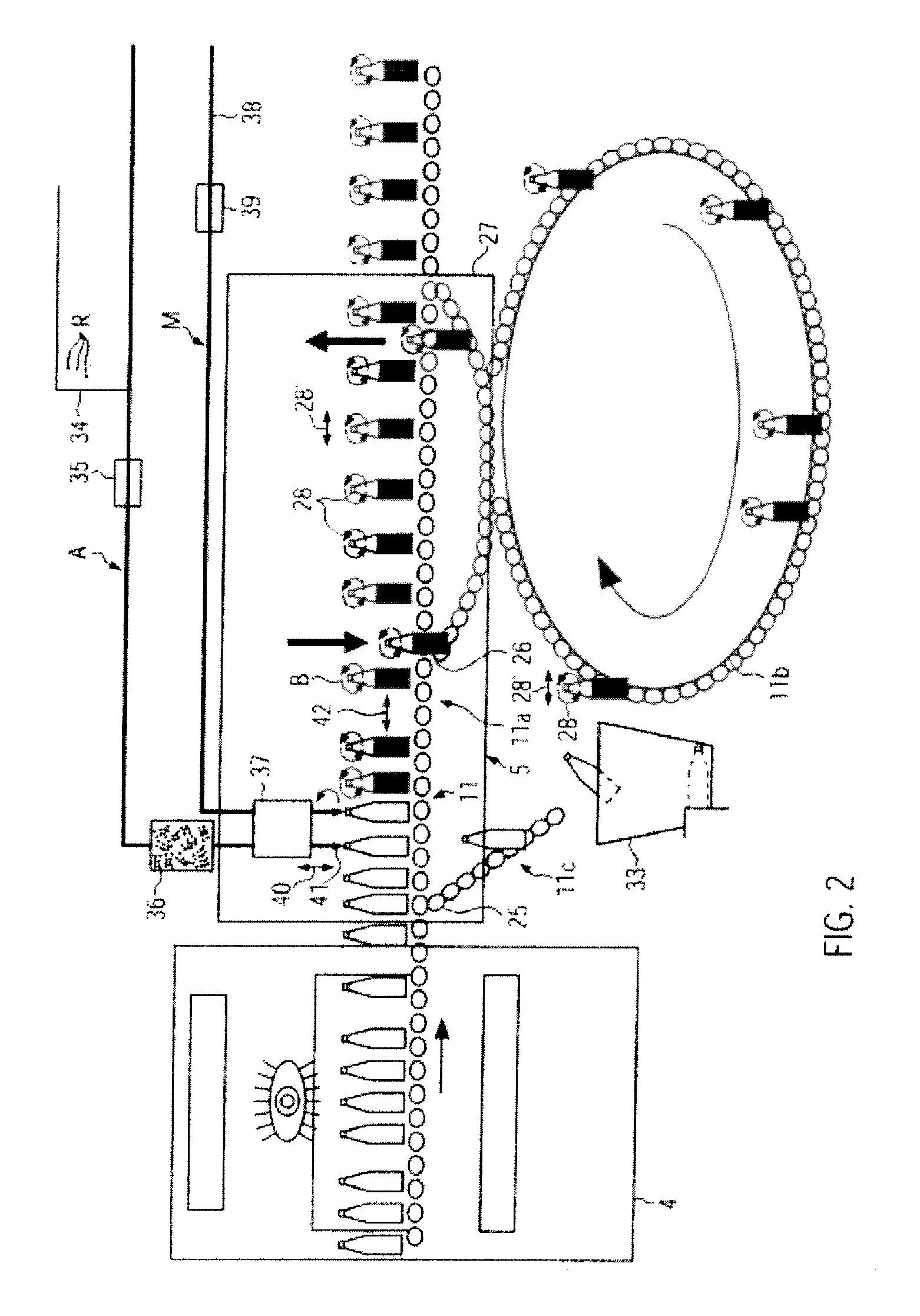 Method for cleaning containers and cleaning machine