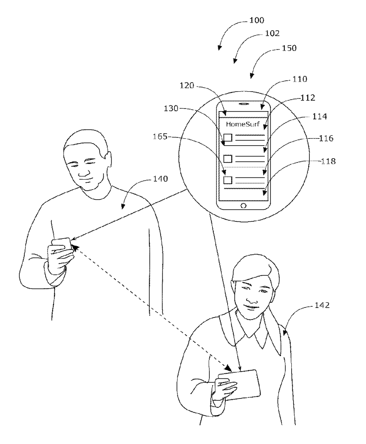 Home buying mobile application system and method