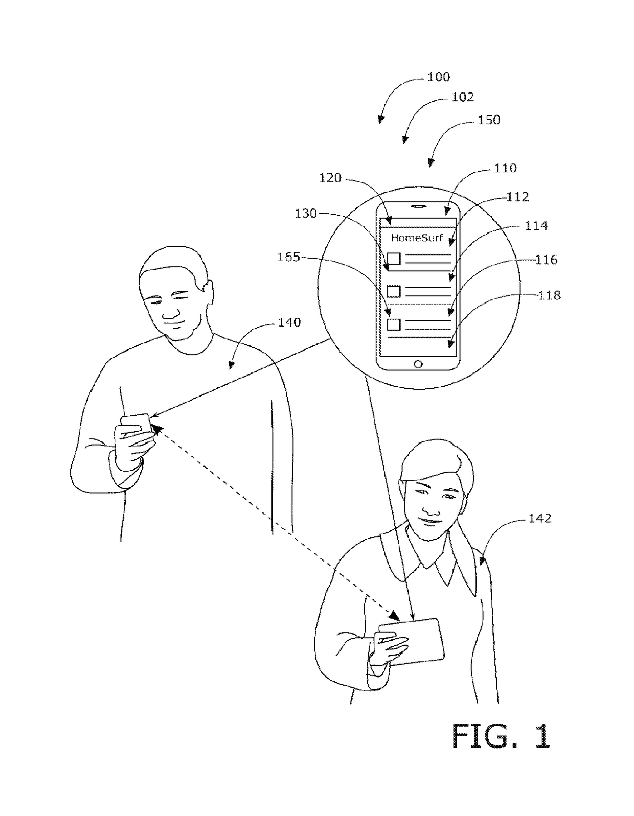 Home buying mobile application system and method