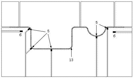 Heat stamping apparatus used for quenching control