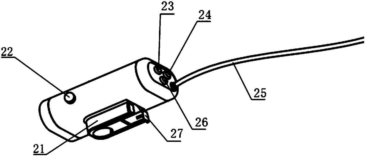 An open operation field photography illumination system