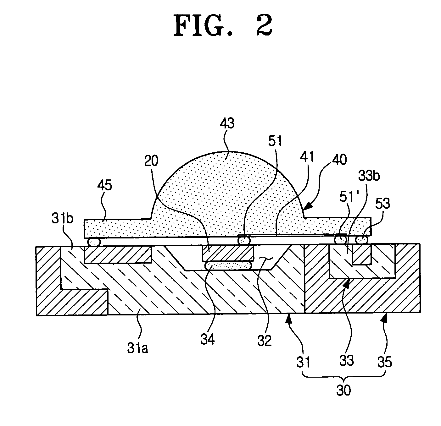 LED package, manufacturing method thereof, and LED array module using the same