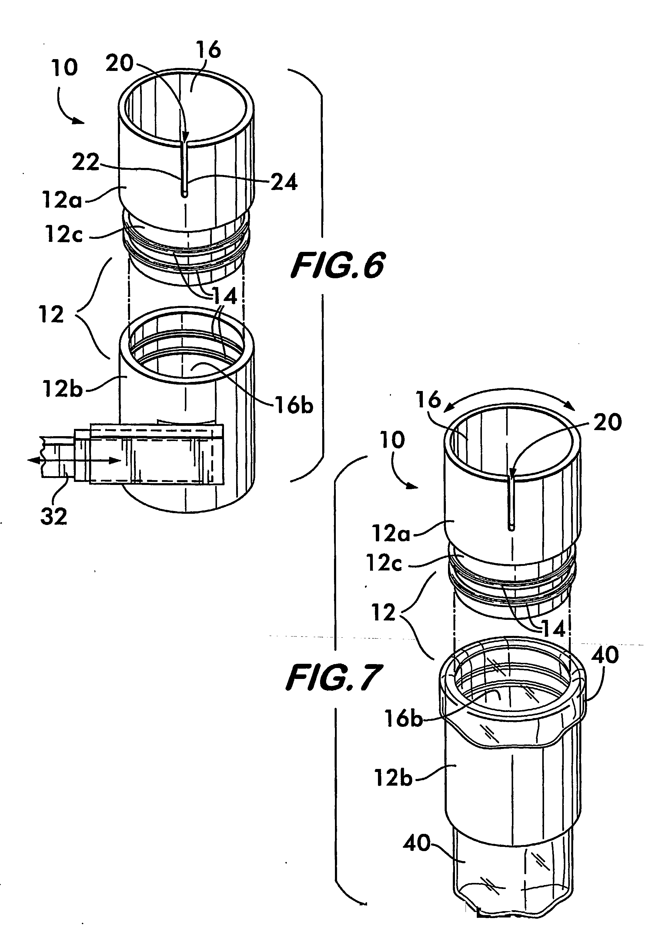 Sanitary support device for a medical instrument