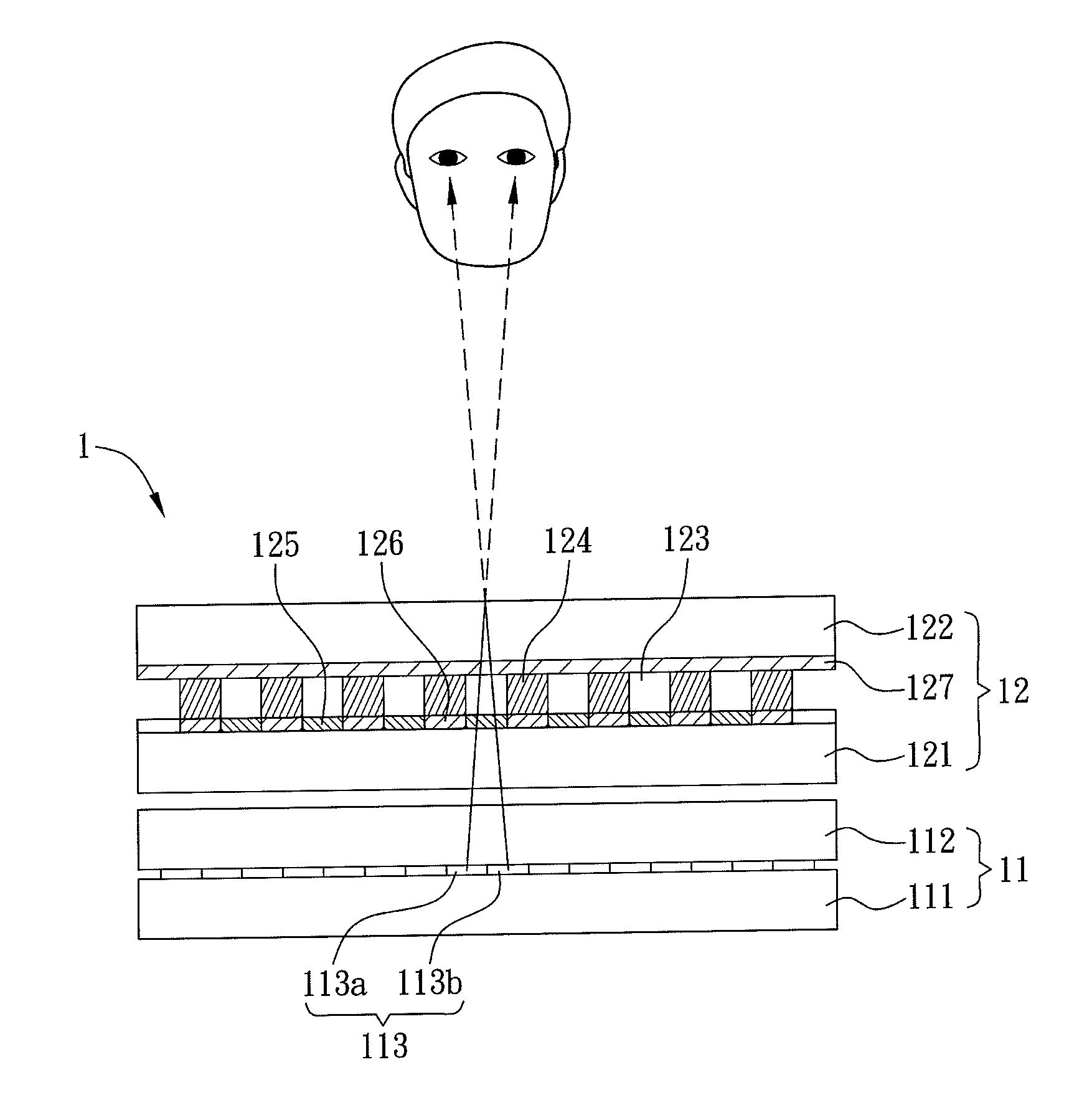 Three-dimensional image display apparatus