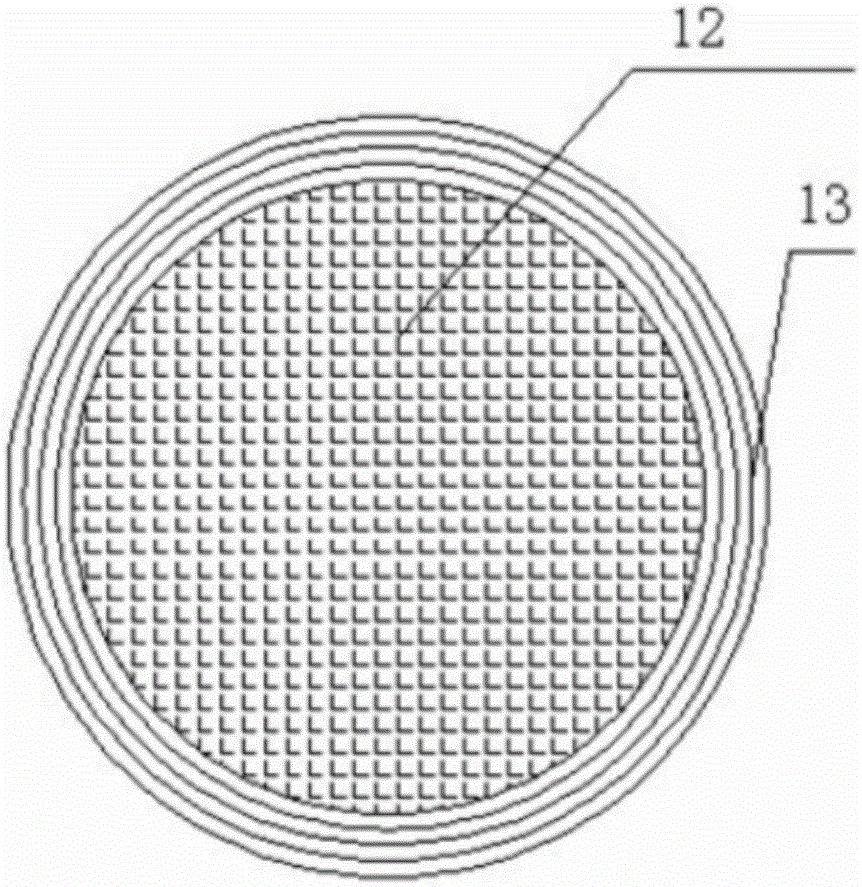 Manufacturing method of carbon-fiber-contained composite material cable