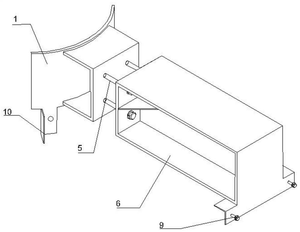 Novel assembled steel-structure adjustable force transmission beam for foundation pit