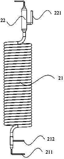 Device and method for determining dissolved methane in seawater