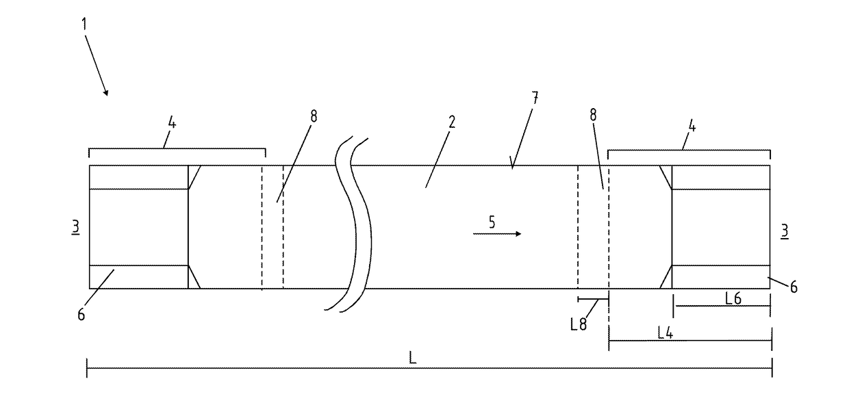 Octg pipe system and method of manufacturing thereof