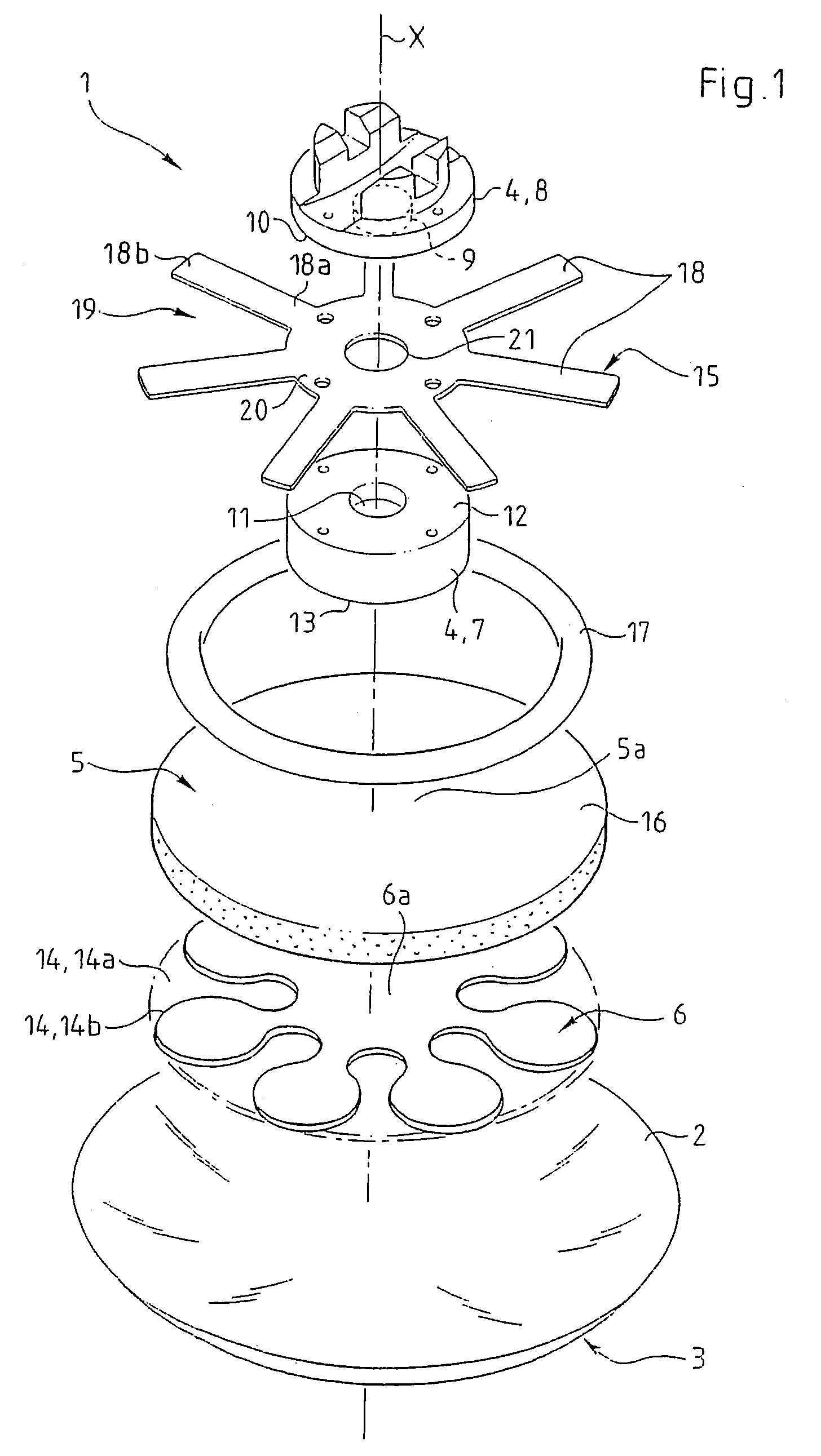 Tool for surface treatment of an optical surface