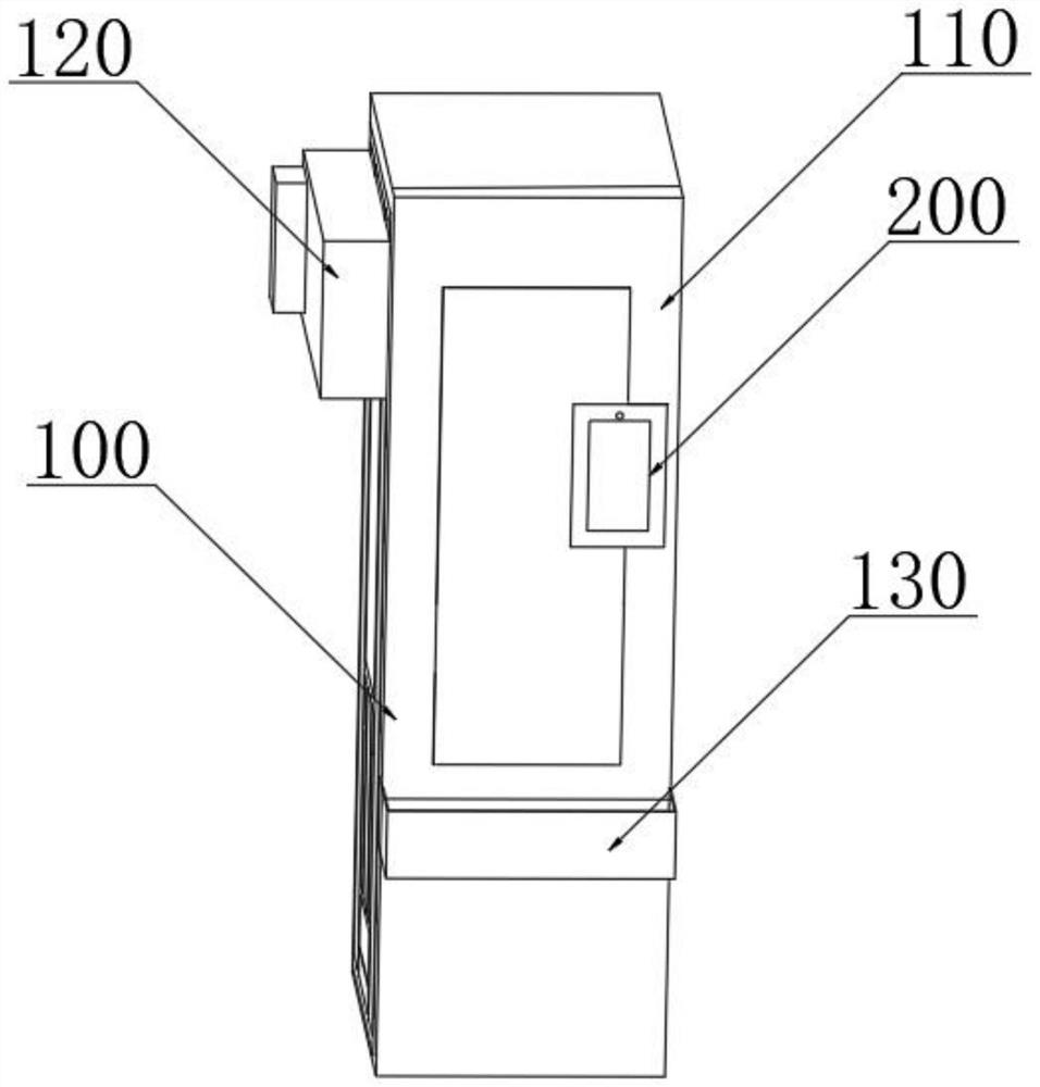 Self-service borrowing device for library