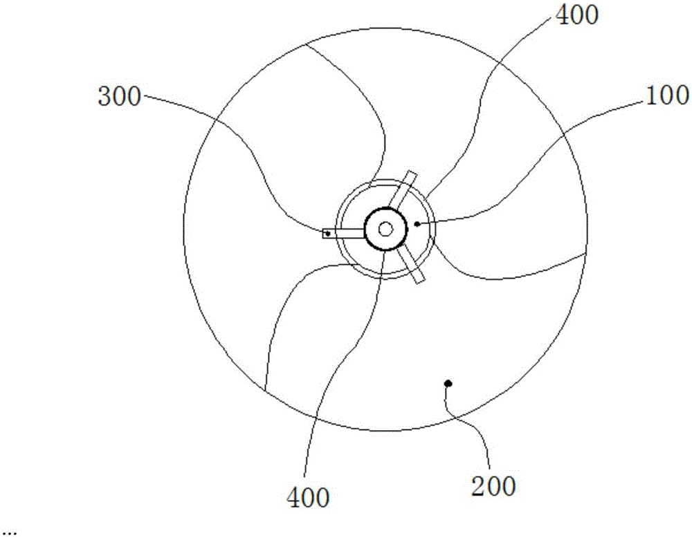 Weatherproof wind blade with automatic closing function