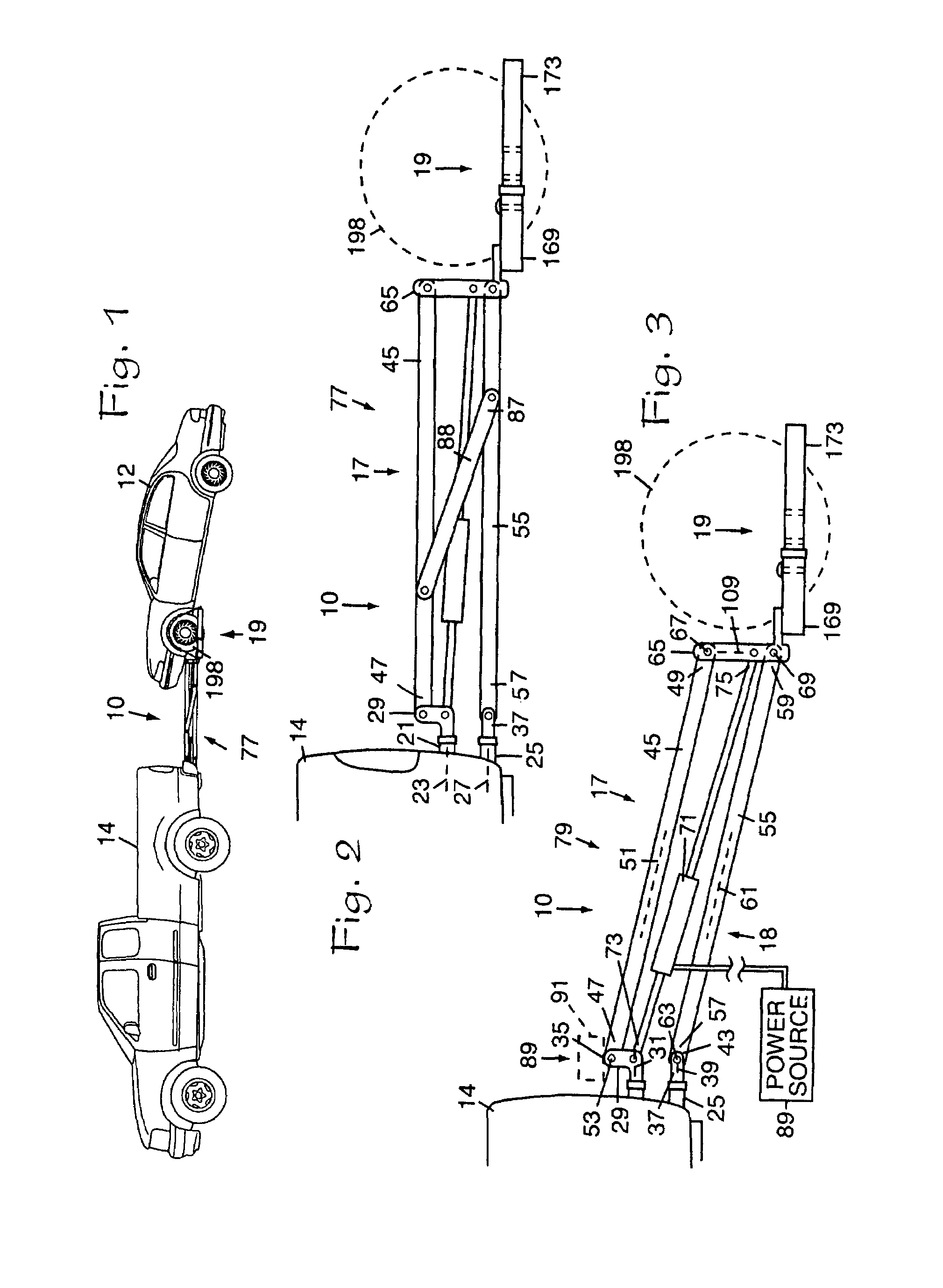 Lift/transporter for small vehicle