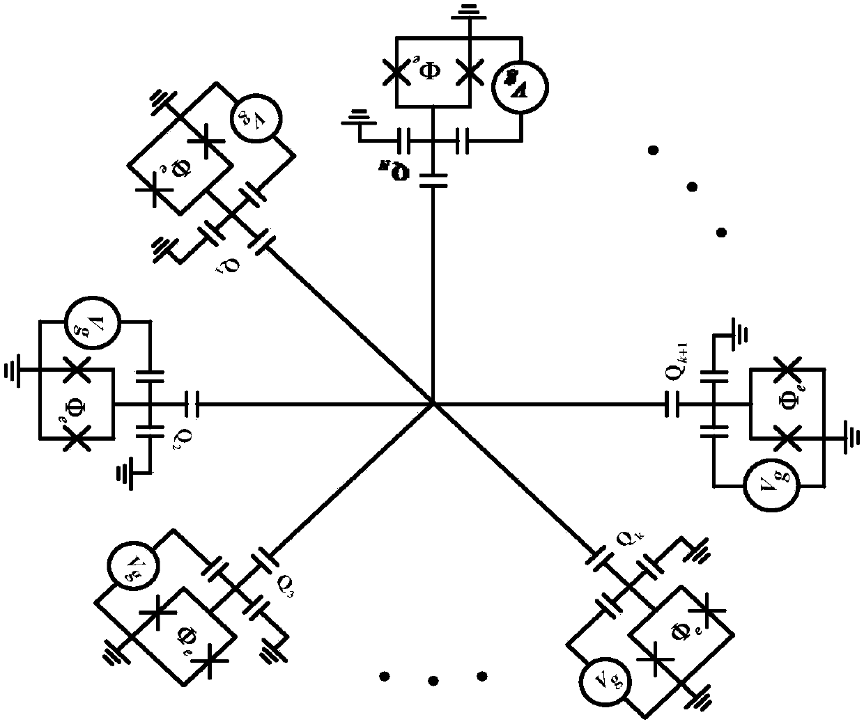 General quantum computer central-processor and manipulation method thereof