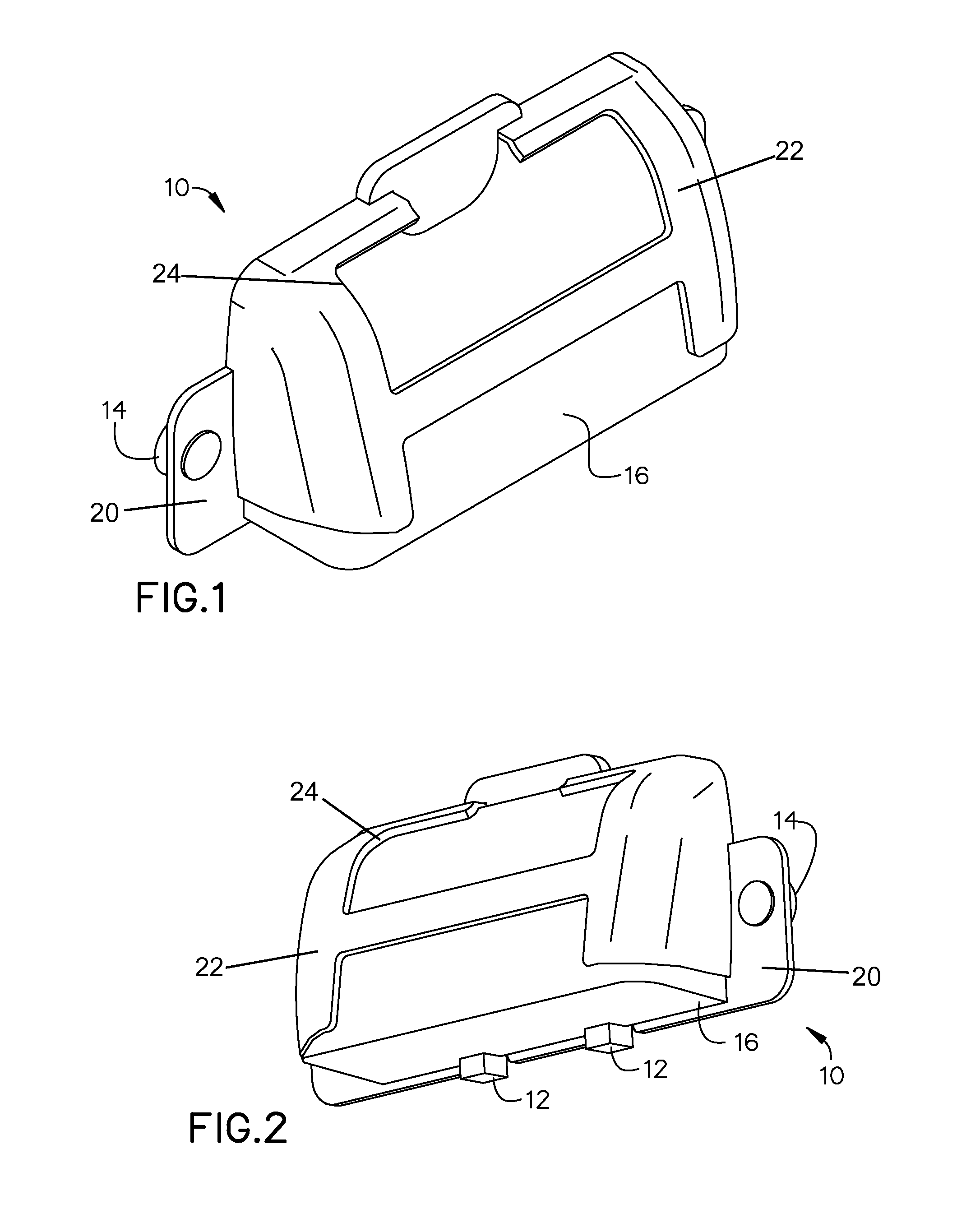 Electronic tag holding device