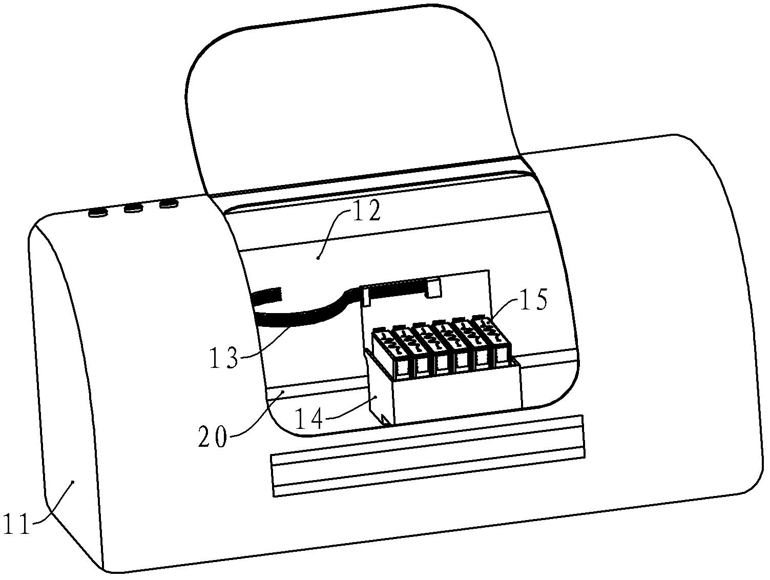 Ink box chip and operating method thereof as well as ink box