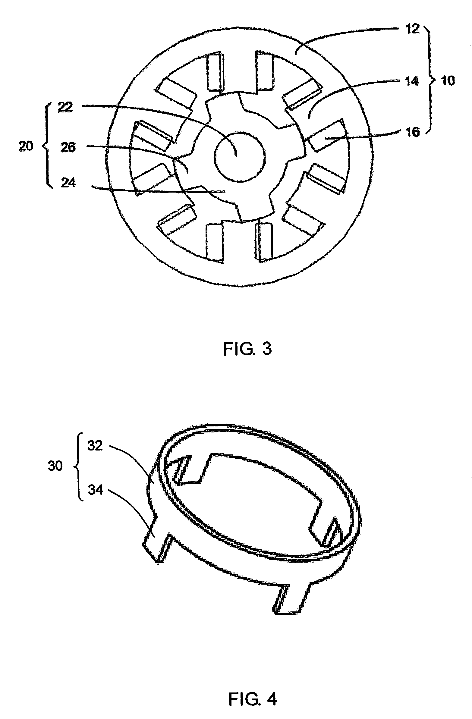 Brushed direct current electric motor with salient pole rotor