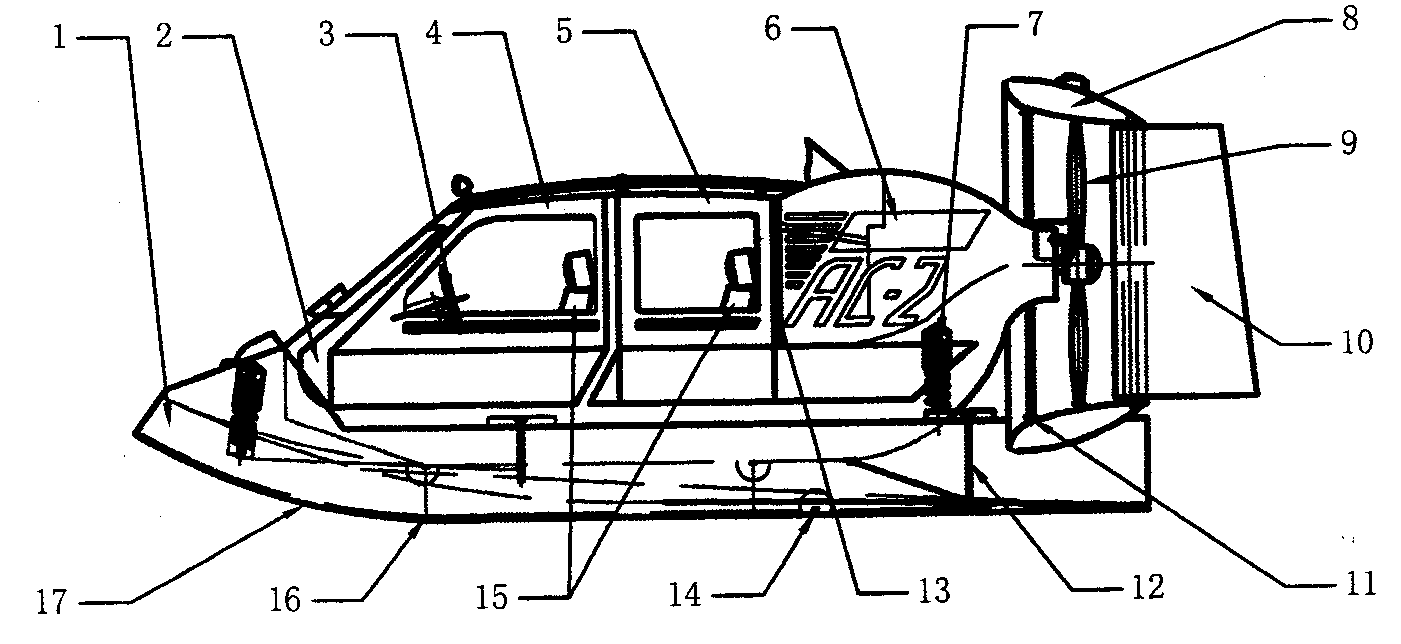 Novel snowfield ship