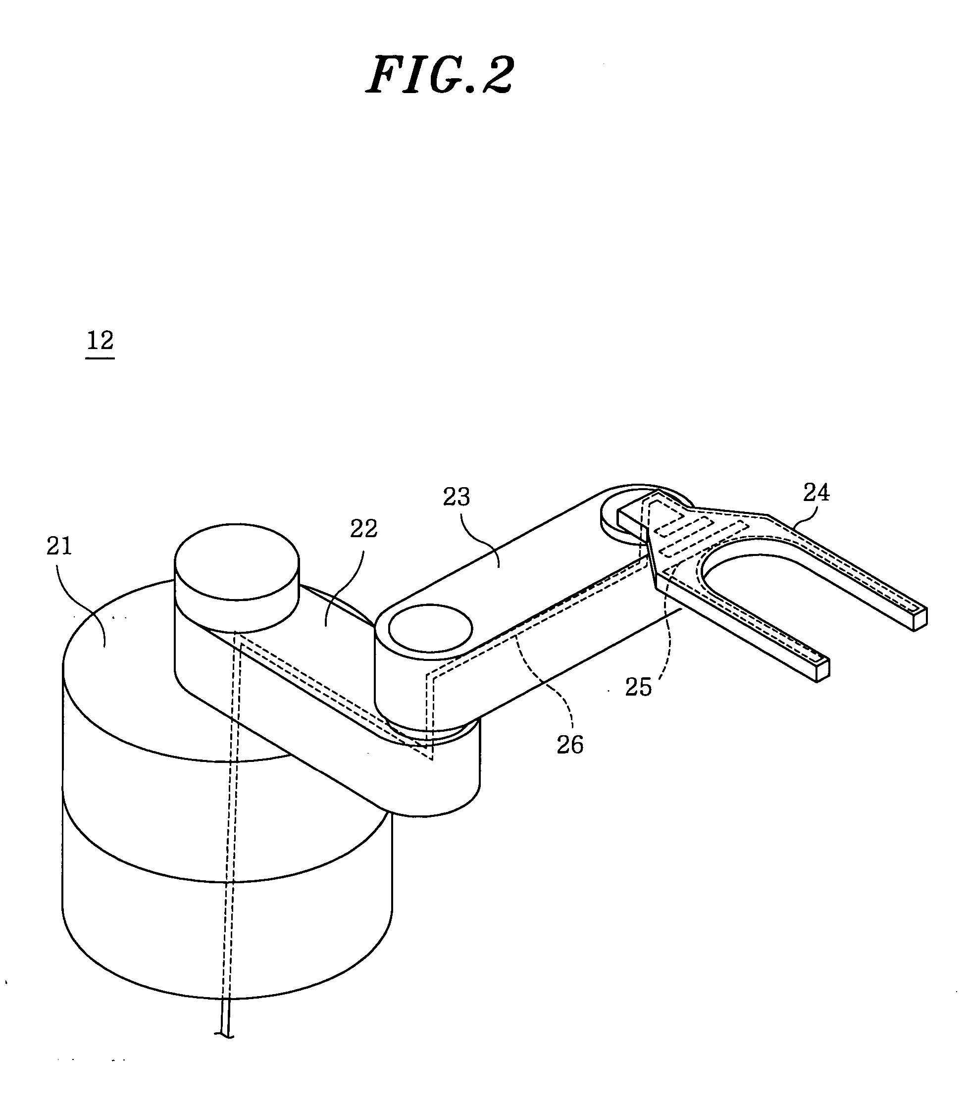 Substrate transfer mechanism and subtrate transfer apparatus including same, particle removal method for the subtrate transfer mechanism and apparatus, program for executing the method, and storage medium for storing the program