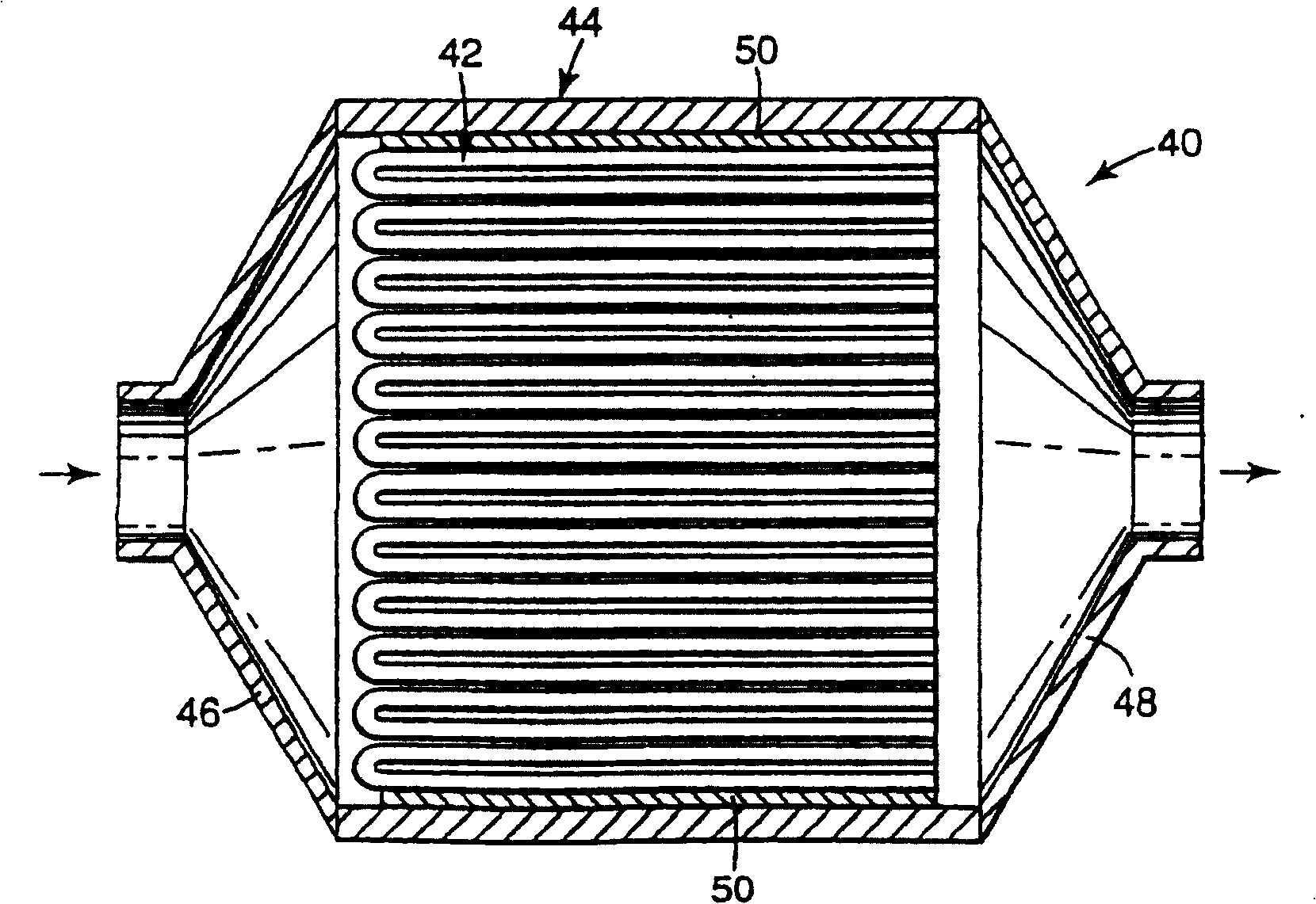 Multilayer intumescent sheet and pollution control device