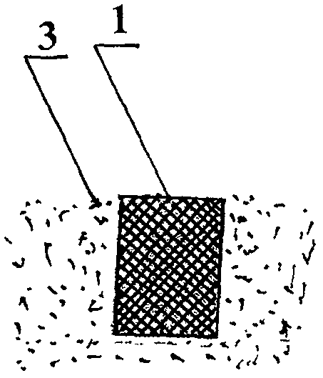Construction method for narrow-strip sand fixing net sand f barrier