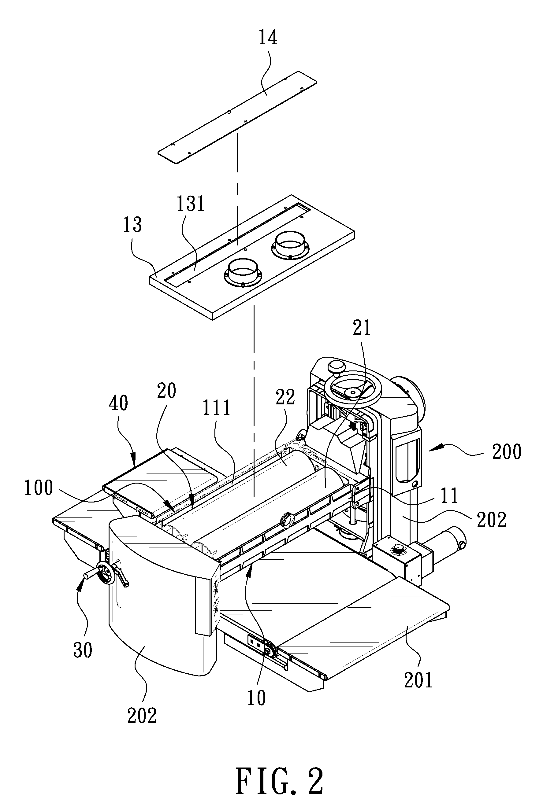 Abrasive apparatus of a sander