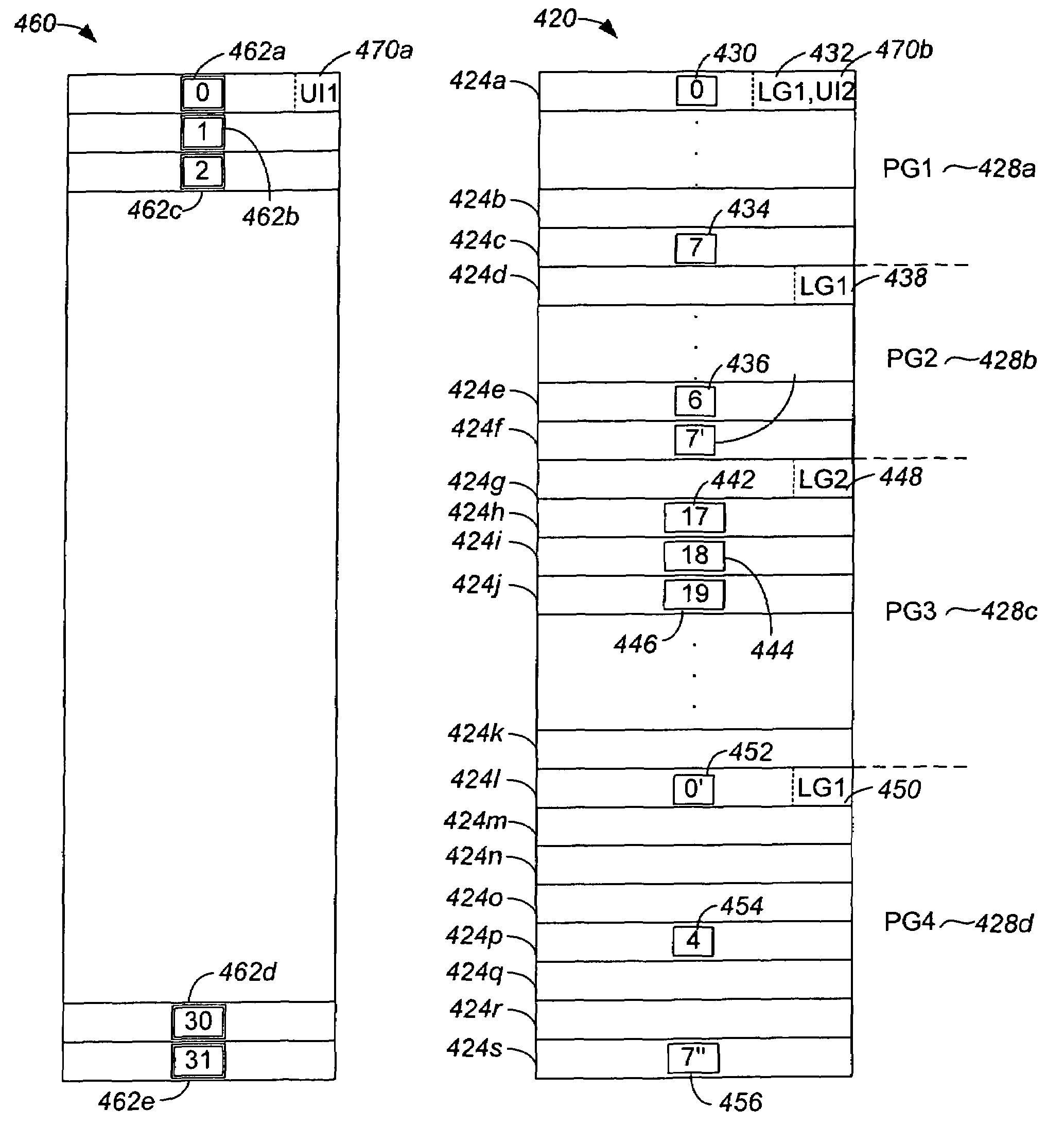 Method and apparatus for effectively enabling an out of sequence write process within a non-volatile memory system