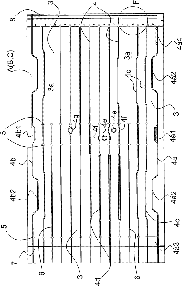 Three-layer air packing device and production method thereof
