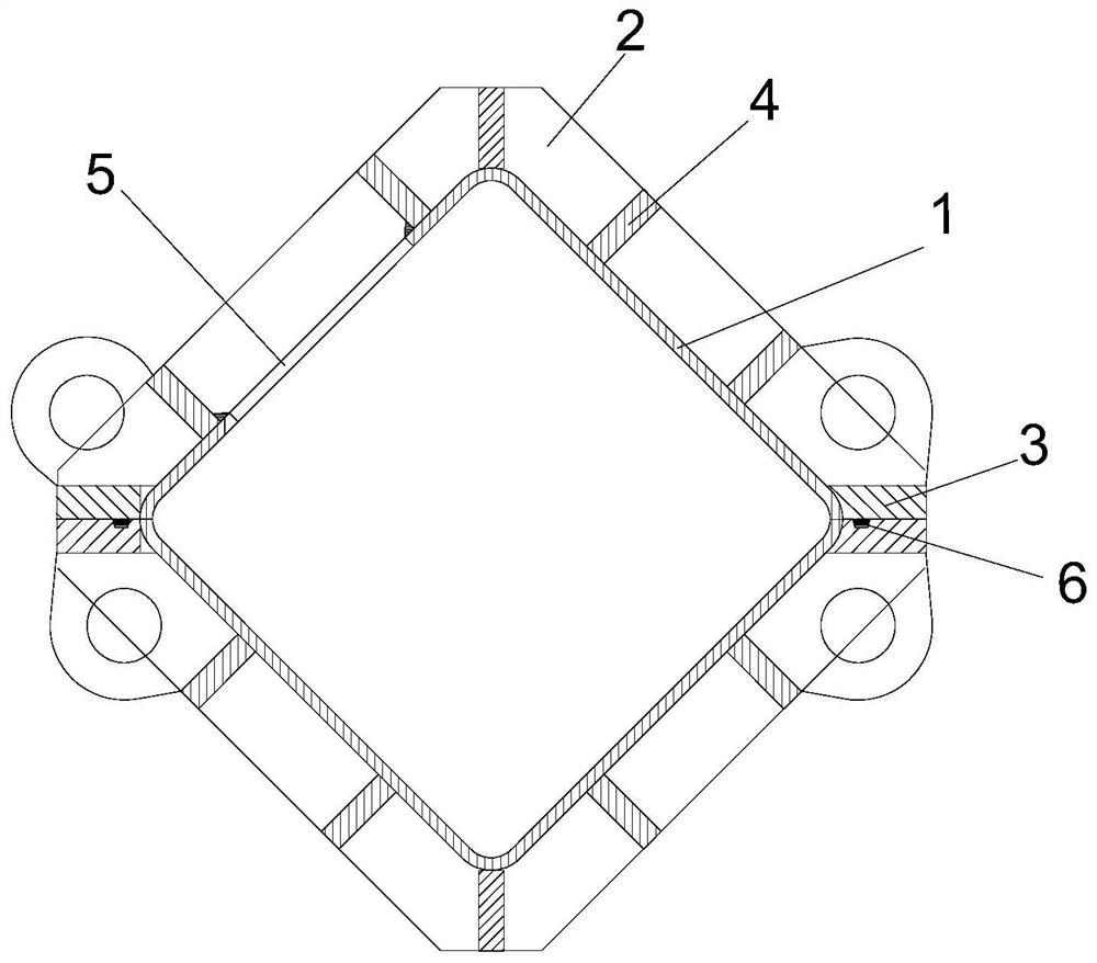 Mold for prefabricating cement piles