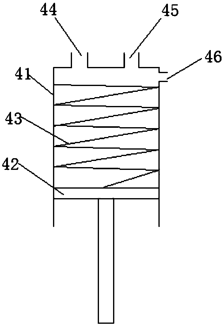 Steering auxiliary device for reducing caterpillar band steering resistance