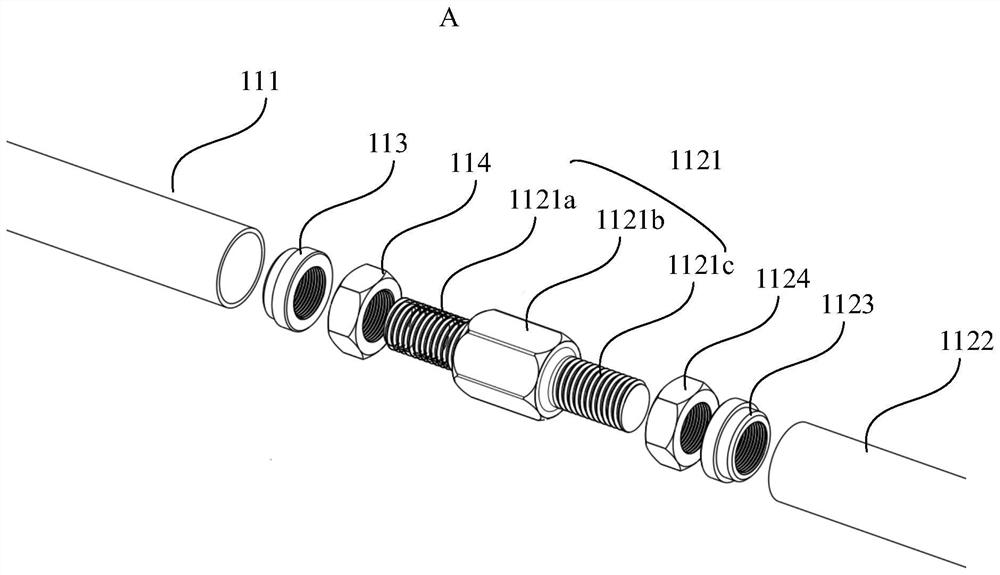 Shock absorber damper assembly and vehicle