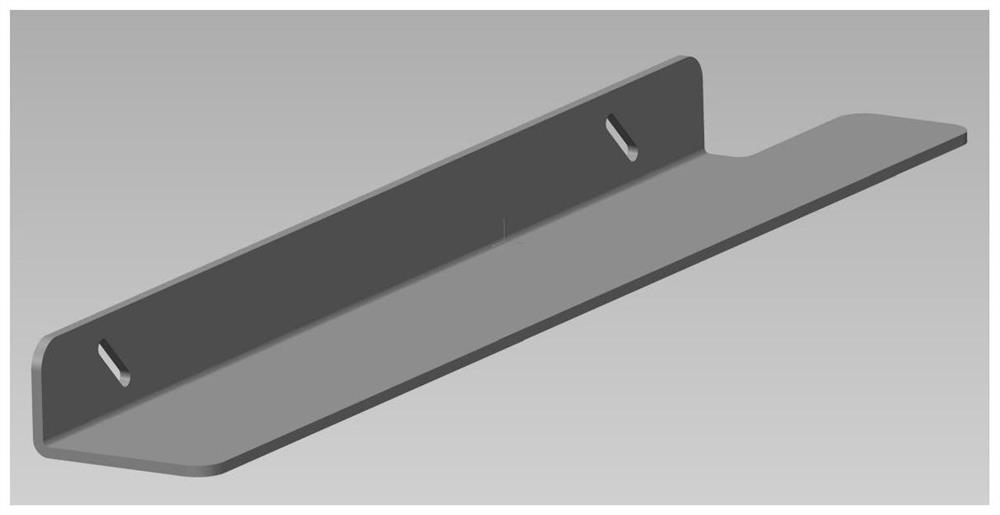 A right-angle guide rail and cabinet