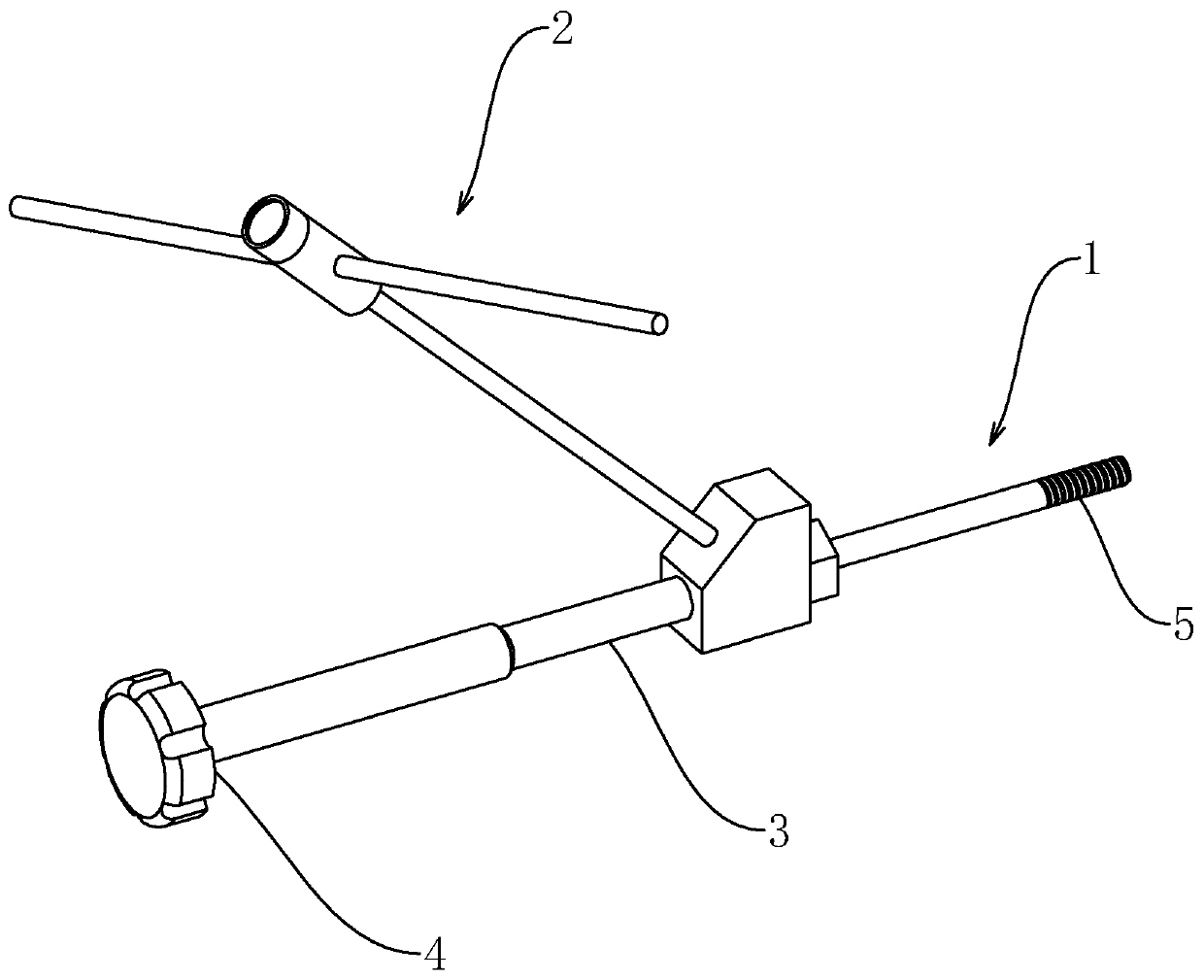 Acetabulum outer cup mounting positioner