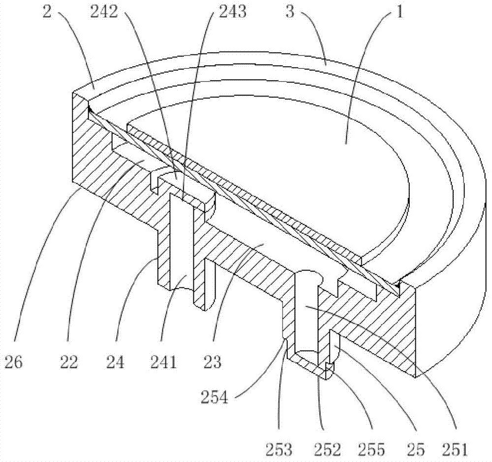 Cavity and valve integrated piezoelectric pump