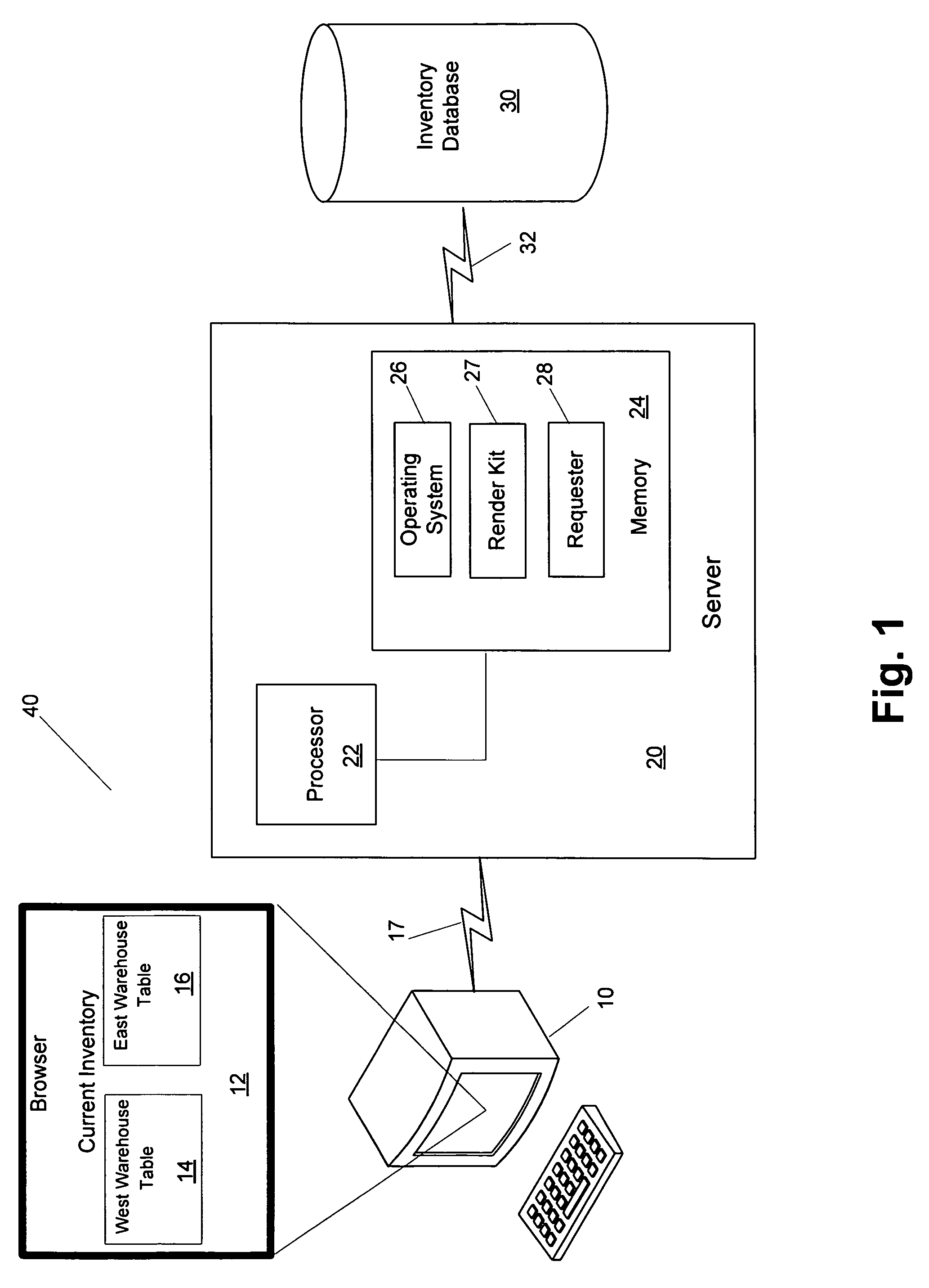 Web page data streaming