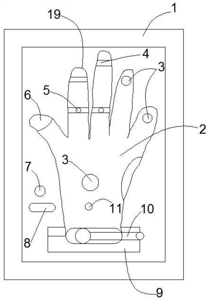 Multifunctional restraining device and hand restraining method