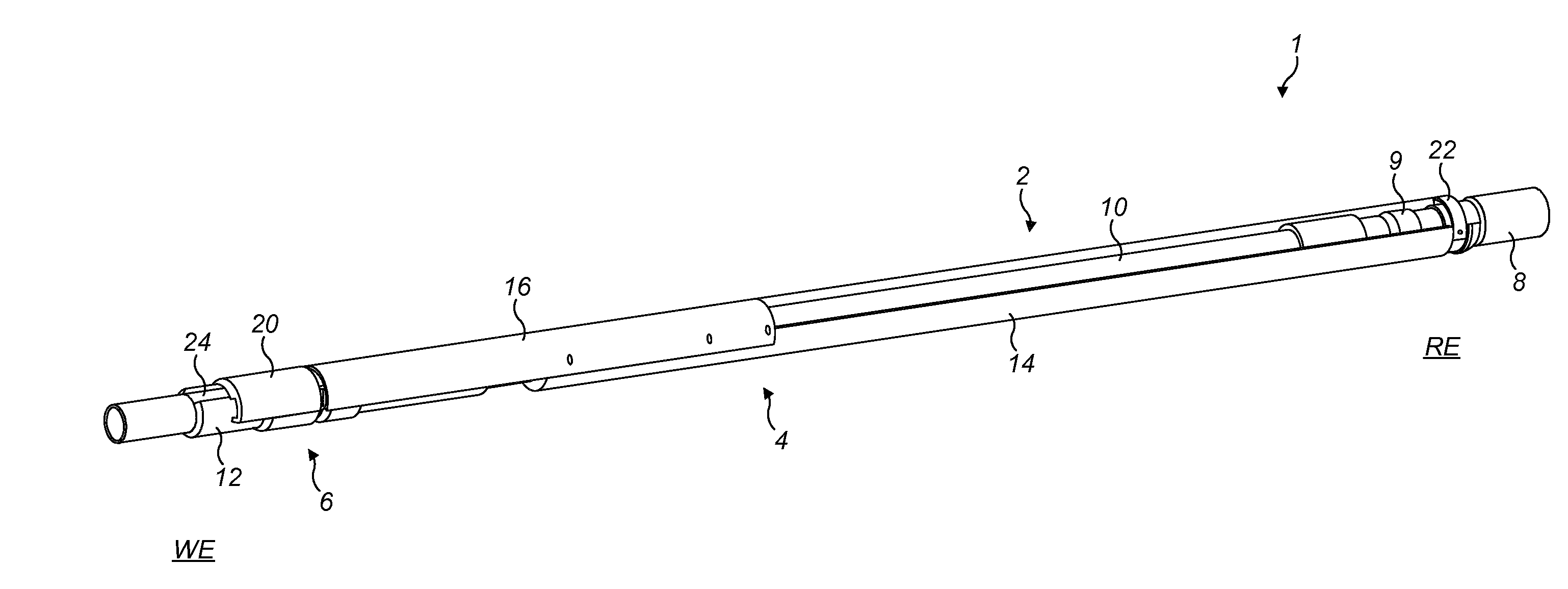 Downhole umbilical release assembly