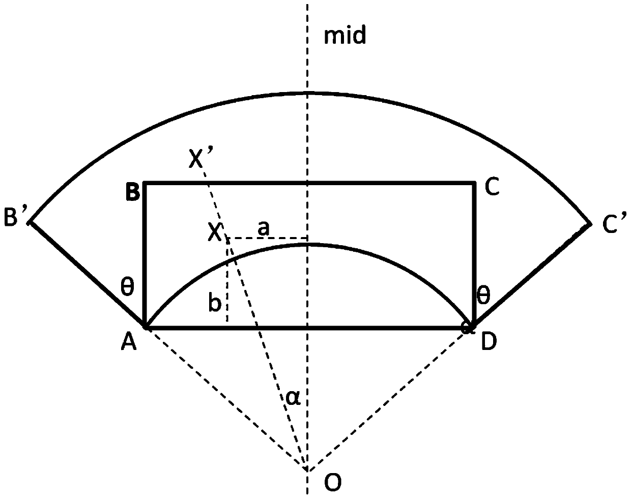 Character bending deformation method, medium, equipment and device